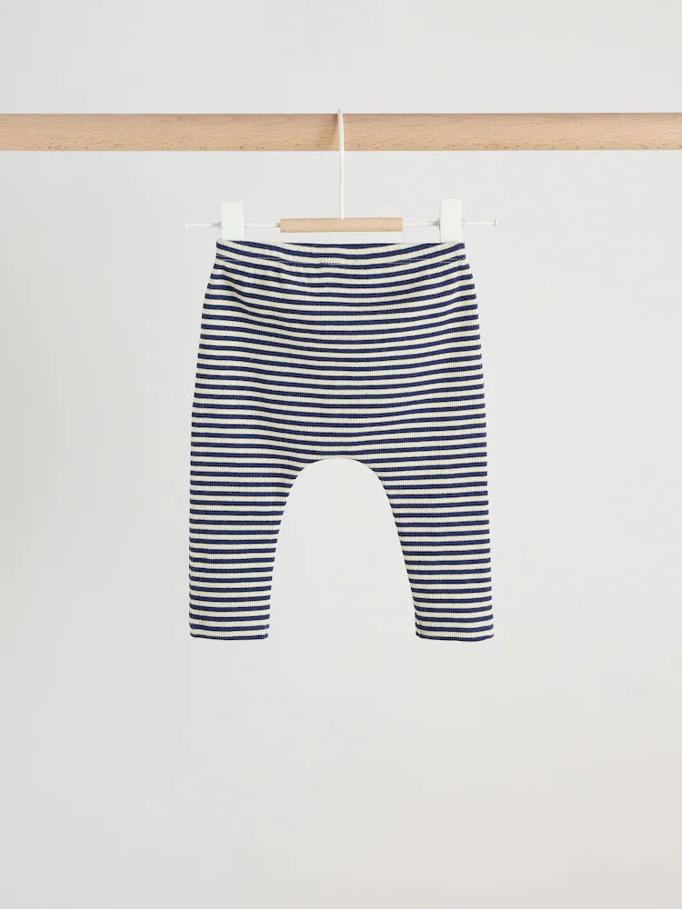 |BabyBoy| Conjunto De Moletom e Leggings Azul Com Estampa Náutica Para Bebês (0 meses a 3 anos)