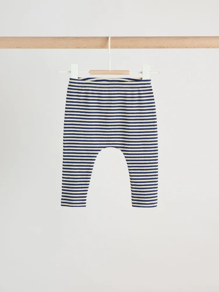 |BabyBoy| Conjunto De Moletom e Leggings Azul Com Estampa Náutica Para Bebês (0 meses a 3 anos)