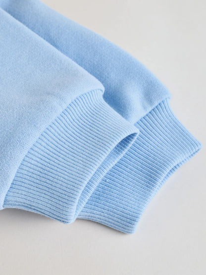 |BabyBoy| Conjunto De Moletom e Leggings Azul Com Estampa Náutica Para Bebês (0 meses a 3 anos)