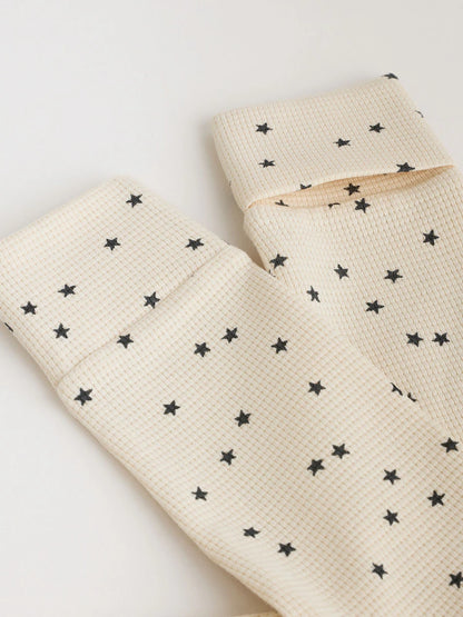 |BabyBoy| Conjunto De 3 Macacões De Dormir Monocromáticos Em Tecido Waffle Para Bebês (0 meses a 3 anos)