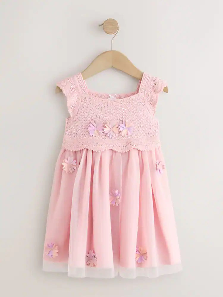 |Girl| Blusa De Manga Comprida Canelada Rosa Estilo Bailarina (3 meses a 7 anos)