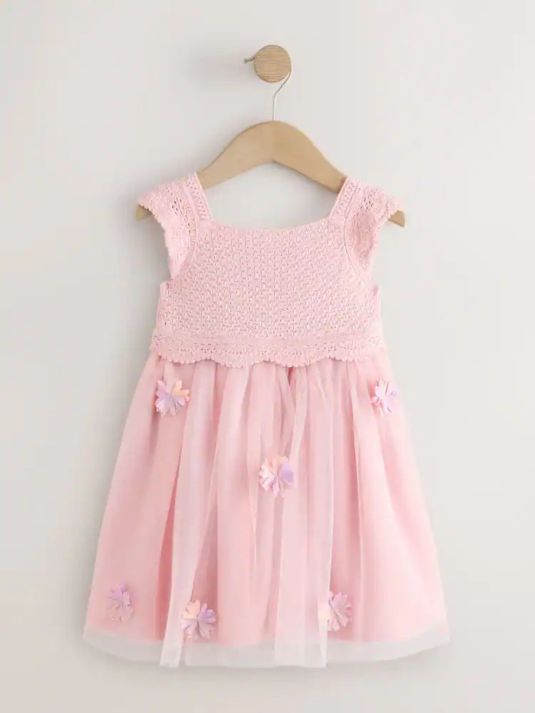 |Girl| Blusa De Manga Comprida Canelada Rosa Estilo Bailarina (3 meses a 7 anos)