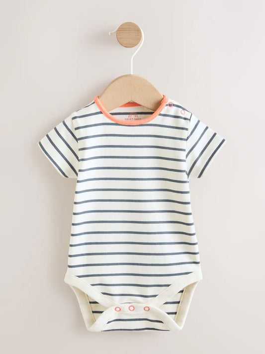 |BabyGirl| Conjunto De Bebê Com Jardineira e Body Estampa de Fazenda Azul (0 meses a 2 anos)