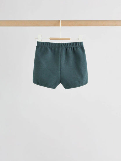 |BabyBoy| Conjunto Infantil Verde Com Blusa De Manga Comprida e Shorts (0 meses a 2 anos)