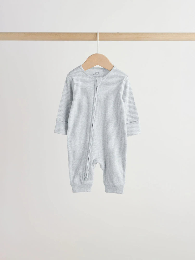 |BabyBoy| Conjunto De 5 Macacões Neutros Para Bebês (0 meses a 3 anos)