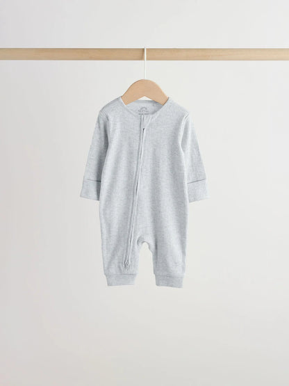 |BabyBoy| Conjunto De 5 Macacões Neutros Para Bebês (0 meses a 3 anos)