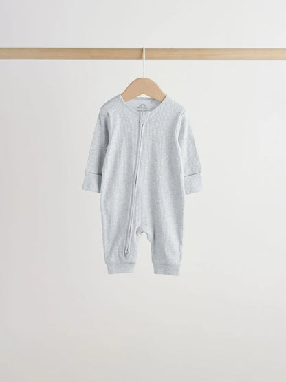 |BabyBoy| Conjunto De 5 Macacões Neutros Para Bebês (0 meses a 3 anos)