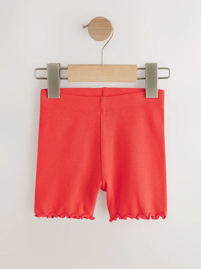 |Girl| Conjunto De 5 Calções de Ciclismo Arco-Íris (3 meses a 7 anos)