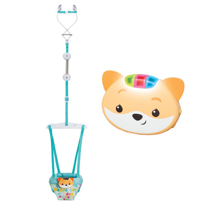 Infantino Jumper de porta com música e luzes 2 em 1