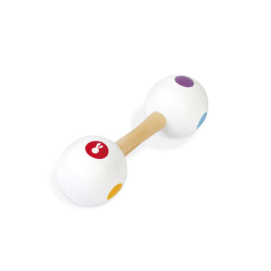 Janod Confetti Maracas Barbell