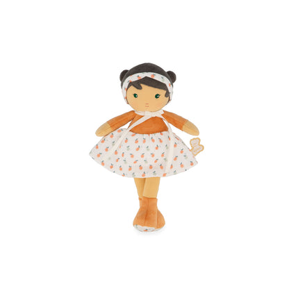 Kaloo Boneca Tendresse Eloise, 25cm, microveludo, musselina, veludo cotelê.