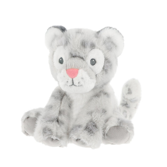 Keel Toys Keeleco Baby Snuggles Snow Leopard 14cm
