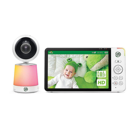 LeapFrog Monitor de vídeo inteligente para bebês LF4917HD de 7 polegadas