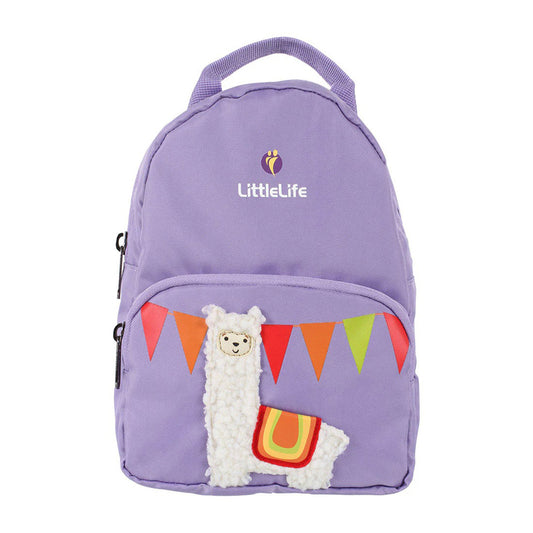 LittleLife Mochila infantil com estampa de lhama.