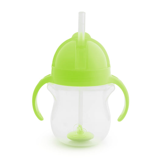 Munchkin Copo de palha ponderada Click Lock Tip & Sip verde 207ml