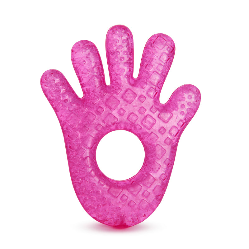 Munchkin Mordedor Fun Ice Chewy Rosa para Mãos