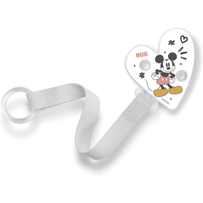 NUK Mickey Mouse Faixa e presilha para chupeta