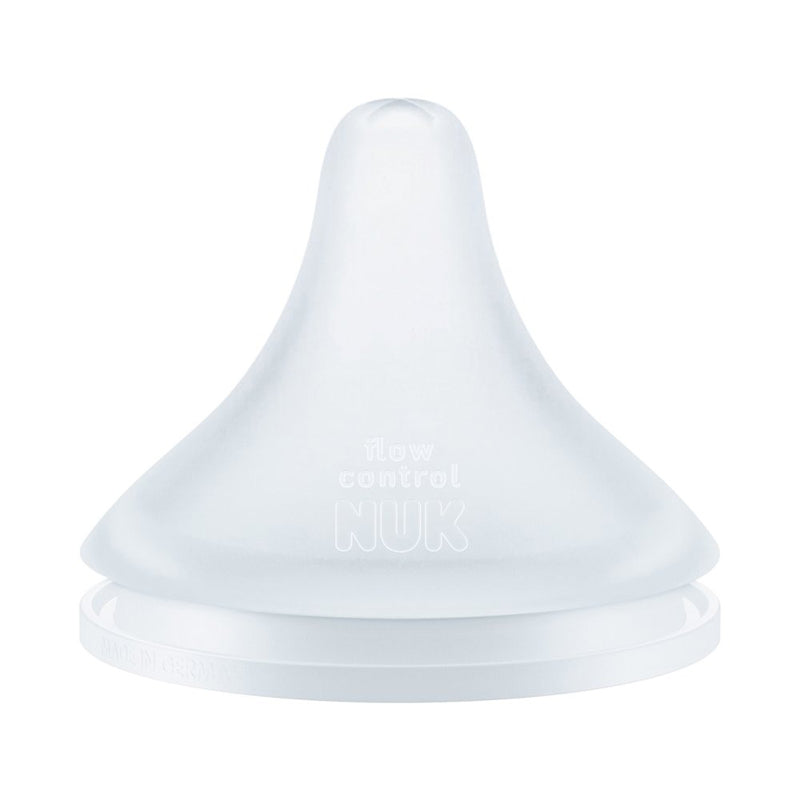 NUK Bico de Silicone Perfect Match 6m+ (Pacote com 2) – Sensação Suave de Amamentação e Pega Natural