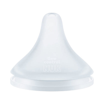 NUK Bico de Silicone Perfect Match 6m+ (Pacote com 2) – Sensação Suave de Amamentação e Pega Natural