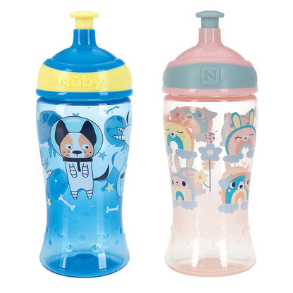 Nuby Garrafa de água pop-up Super Slurp