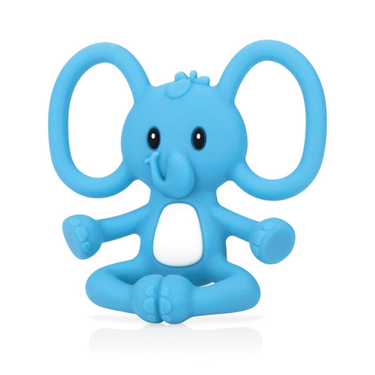 Nuby Mordedor Yogi Azul - Alivia gengivas doloridas - Silicone macio