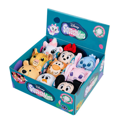 Disney Squashkins Memory Foam Balls 10cm, 9 Assorted Characters, Soft Squeeze Toy, Stress Reliever & Gift