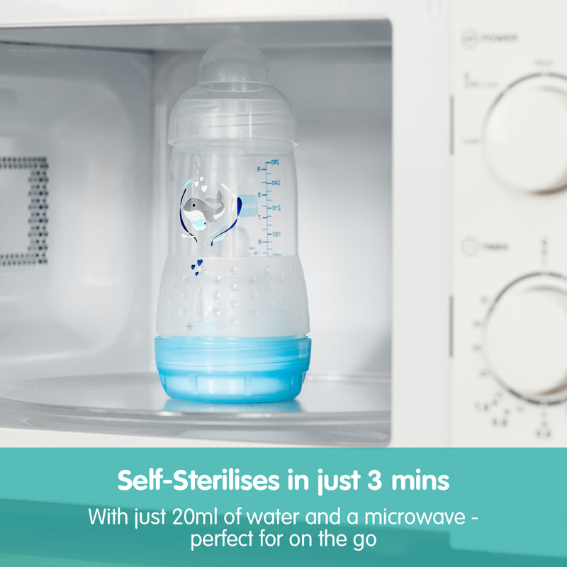 MAM Conjuntos iniciais de garrafa rosa