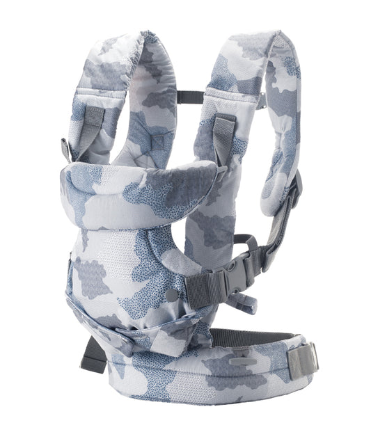 Infantino Porta-bebês conversível Flip Advanced 4 em 1 azul camuflado