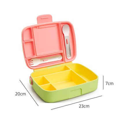 Munchkin Lancheira Bento com Talheres Rosa