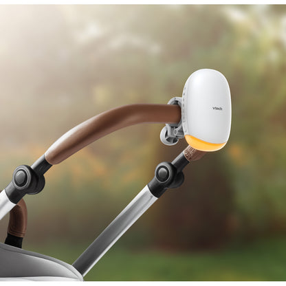 VTech Cadeira de balanço V-Hush com 3 níveis de movimento de balanço e temporizador de desligamento automático.