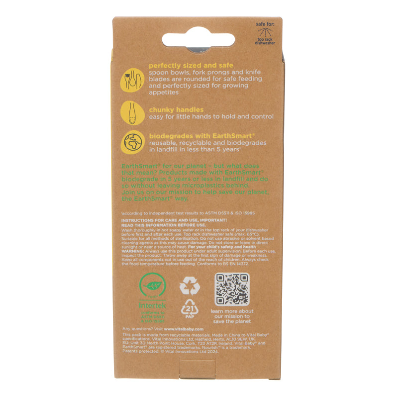 Vital Baby Conjunto de Talheres Nourish Perfectly Simple, 15 unidades