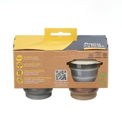 Vital Baby Nourish Store & Wean™ Potes 60ml Pacote com 6