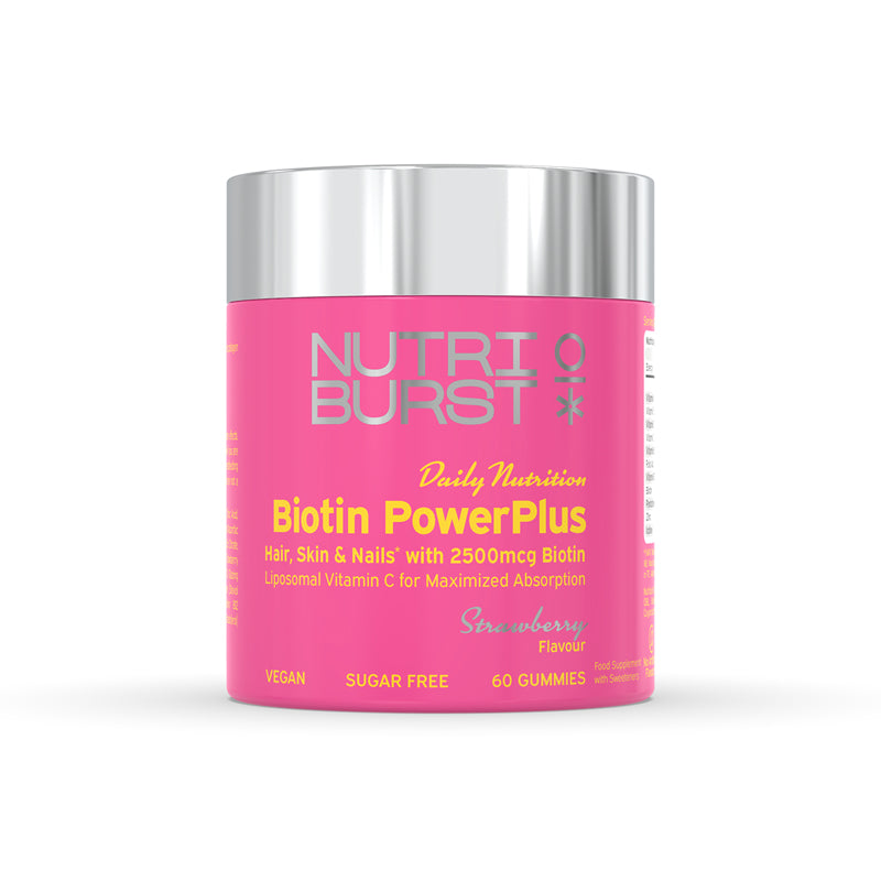 Nutriburst Biotina Powerplus 60s