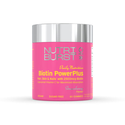 Nutriburst Biotina Powerplus 60s