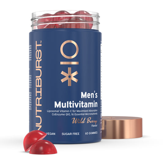 Multivitamínico masculino Nutriburst anos 60