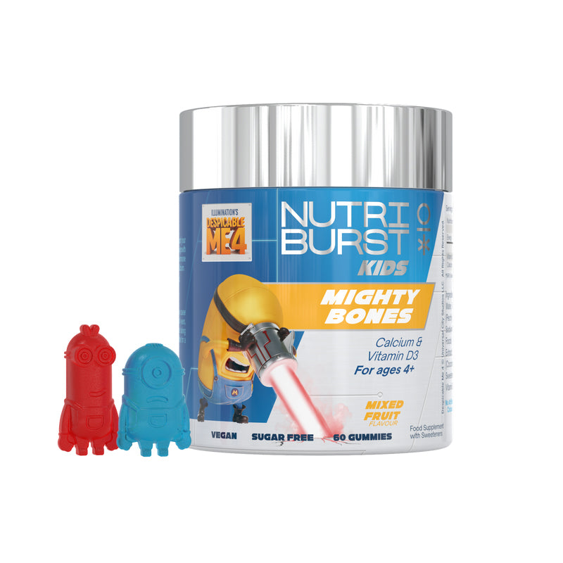 Nutriburst Minions Mighty Bones anos 60