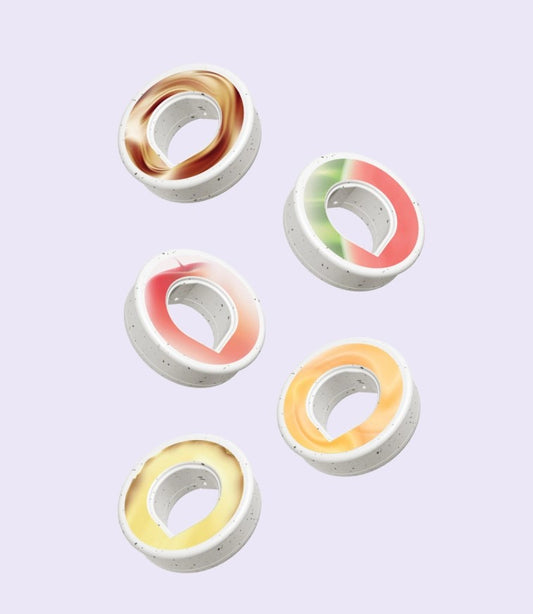 Pack airup con 5 cápsulas de sabores y 5 variedades