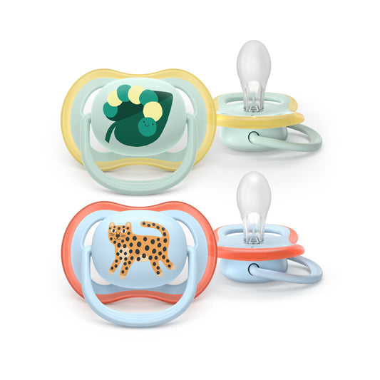 Philips Avent Chupeta Ultra Air Azul 0-6 meses (Pacote com 2)