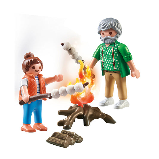 Playmobil  Minha vida: fogueira com marshmallows