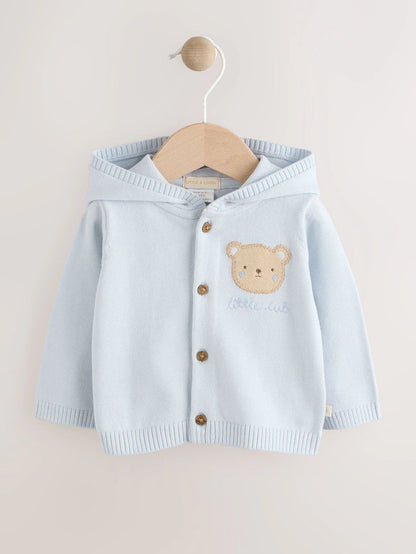 |BabyBoy| Cardigan Azul 100% Algodão (0 meses a 2 anos)