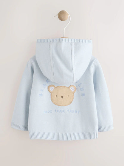 |BabyBoy| Cardigan Azul 100% Algodão (0 meses a 2 anos)