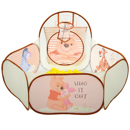 Winnie Piscina de Bolinhas The Pooh Quick Up com 20 Bolinhas, Brinquedo Infantil para Ambientes Fechados com Cesta de Basquete, Conjunto Divertido (Reino Unido, 2026)