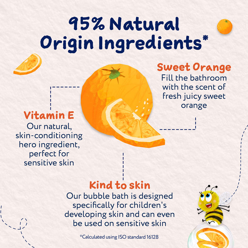 Child's Farm Banho de espuma Laranja Doce 500ml
