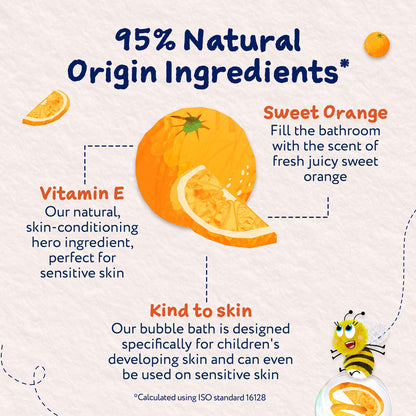 Child's Farm Banho de espuma Laranja Doce 500ml