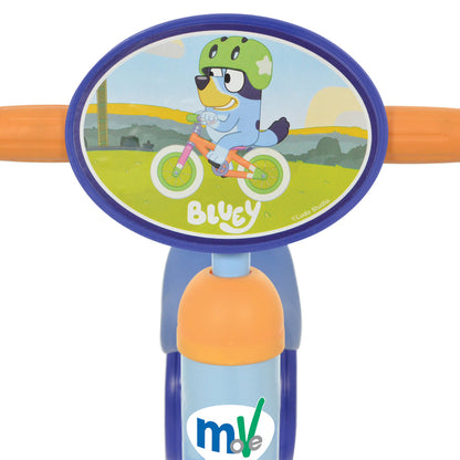Deluxe Carrinho de brinquedo infantil Bobble Ride On Bluey, veículo licenciado no Reino Unido, conjunto para presente de 2026