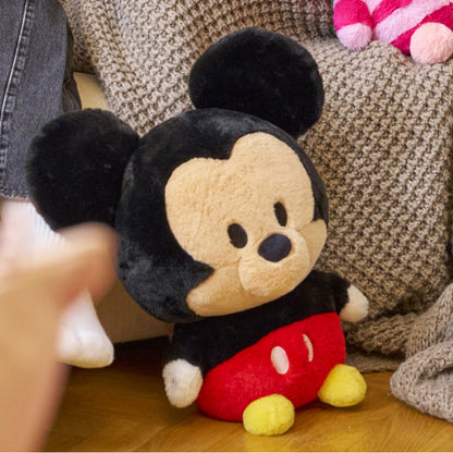 Disney Pelúcia Huggables Mickey Mouse 35 cm, supermacia e aconchegante para abraçar e brincar