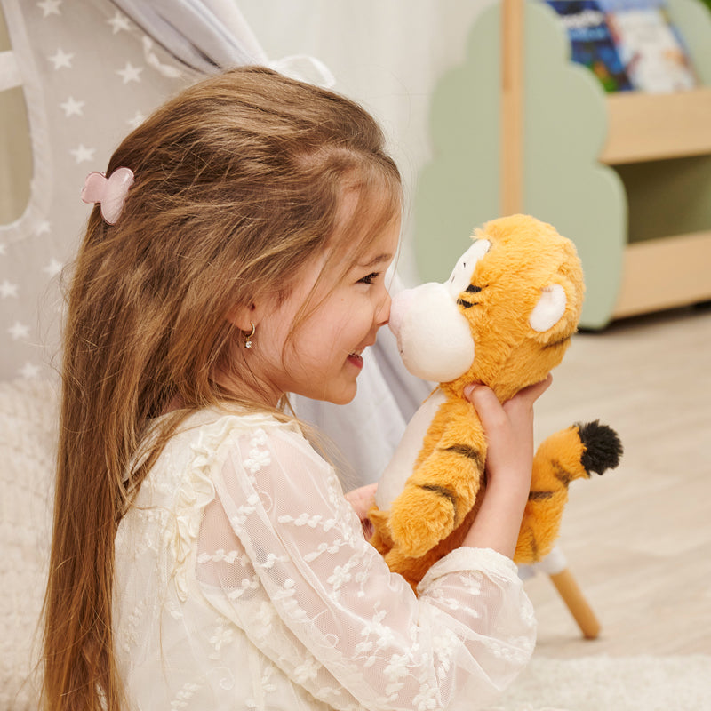 Disney Pelúcia Tigrão de 25 cm, personagem fofinho para crianças, quartos de bebê e fãs do Bosque dos Cem Acres