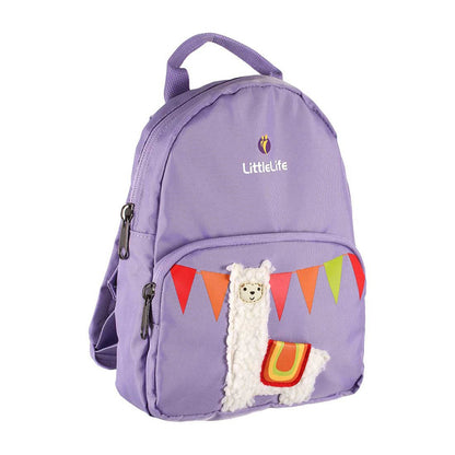 LittleLife Mochila infantil com estampa de lhama.
