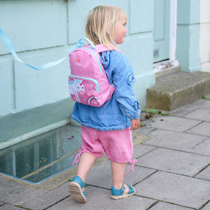 LittleLife Mochila infantil com estampa de unicórnio e rédeas