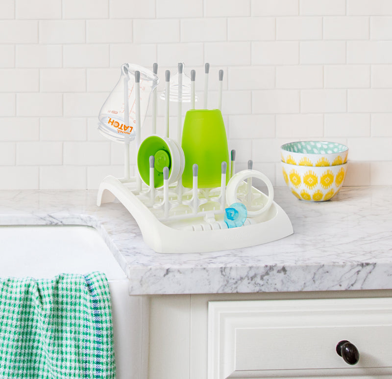 Estante seco para botellas plegable de lujo Munchkin